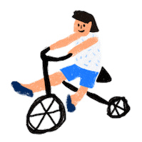 fripon bicycle 자전거 fripon 프리폰 Sticker