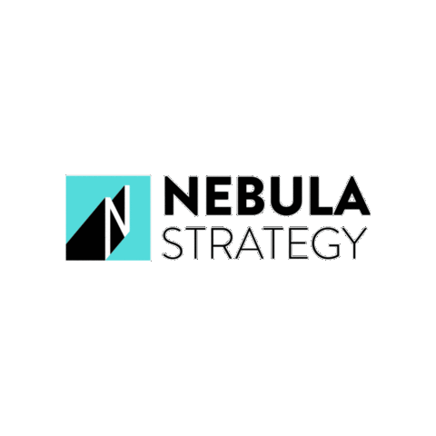 NebulaStrategy giphygifmaker logo social nebula Sticker