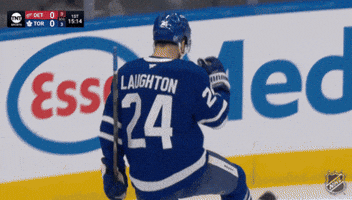 Happy Toronto Maple Leafs GIF by NHL