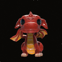 Dragon Flying Sticker