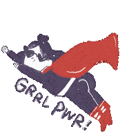 Girl Women Sticker
