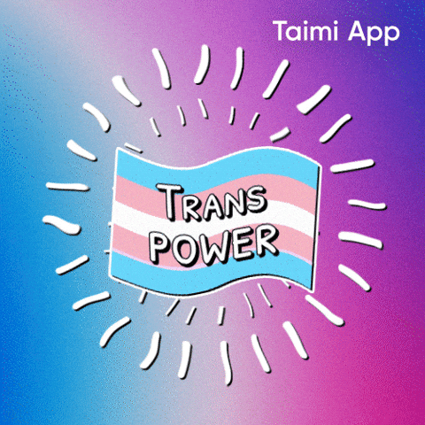 Trans Power GIF by Taimi