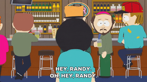 beer chatting GIF by South Park 