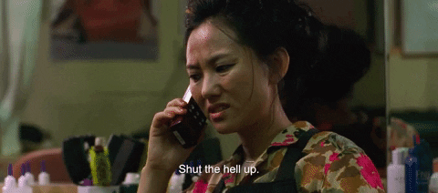Park Chan Wook Shut Up GIF by NEON