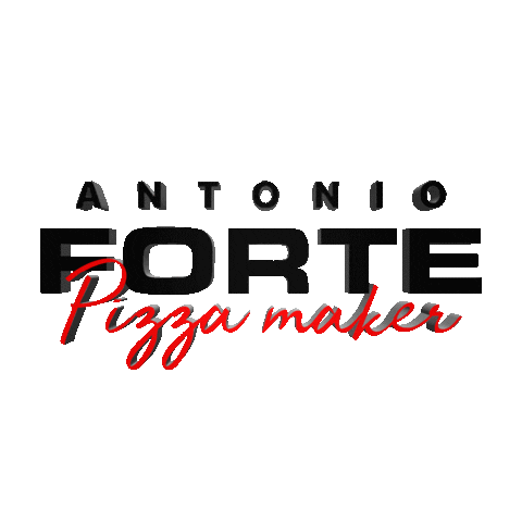 antoniofortepizzamaker antonioforte antofo Sticker