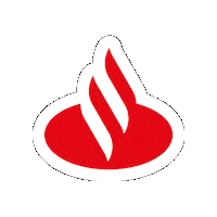 Flama Sticker by Santander Consumer Perú