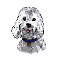 Cute Dog Sticker by bloom daily planners