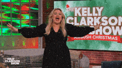 KellyClarksonShow christmas holiday snow merry christmas GIF