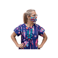 Face Mask Sticker by Ruby Olive Online