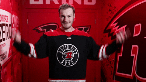 Celebrate Lets Go GIF by Rapid City Rush