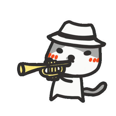Trumpet Sticker by yomoyeah
