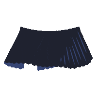 Bee Skirt Sticker by BOOKR Kids