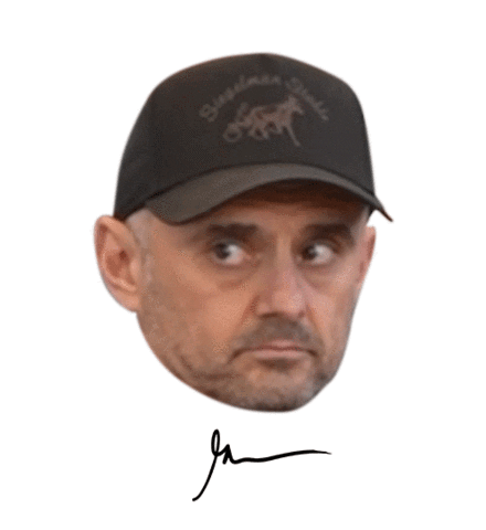 Gary Vaynerchuk What Sticker by GaryVee