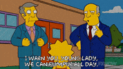Lisa Simpson Superintendent Chalmers GIF by The Simpsons