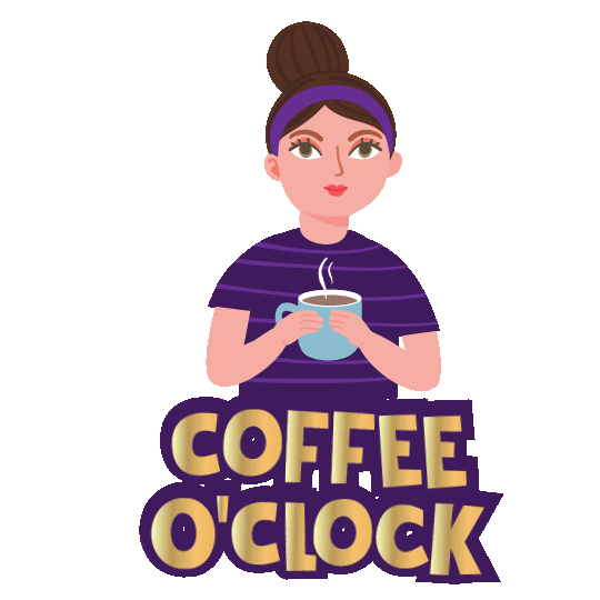Girl Coffee Sticker by GB - Technology Zone