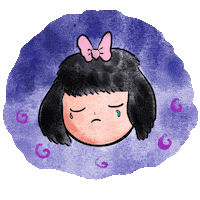 mynameismathuin girl sad crying sad girl Sticker