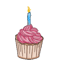 Birthday Cake Sticker