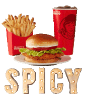 hungry fire Sticker by Wendy's