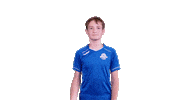 Voetbalvereniging_Scherpenzeel sport voetbal bal blauwwit Sticker