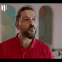 Yuvraj Singh Reaction GIF by Howzat