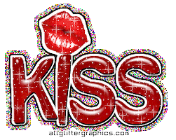 kissing kiss kiss STICKER