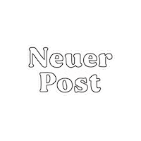 Black And White Post Sticker