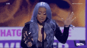Scared Bet Social Awards GIF by BET