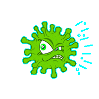 Sick Monster Sticker by Phetus