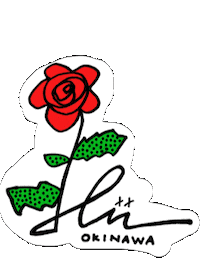 Rose Okinawa Sticker by ilu098
