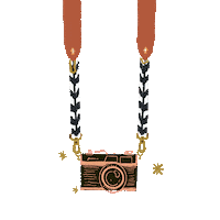 Camerastrap Sticker by Nena & Co.