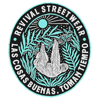 Costa Rica Sloth Sticker by REVIVALSTREETWEAR
