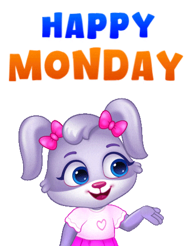 Bored Monday Morning Sticker by Lucas and Friends by RV AppStudios