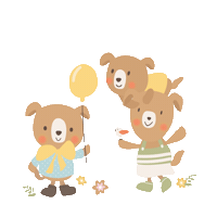 Kikipup Sticker