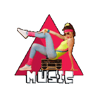 Happy Dance Sticker by AIEM FITNESS