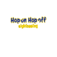 Hoponas norway sightseeing hopon hop on hop off Sticker