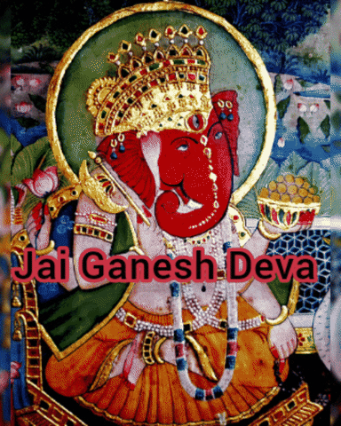Ganesh Chaturthi Greetings GIF