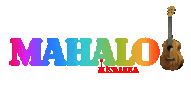 Mahalo Sticker by KoAloha Ukulele/コアロハ