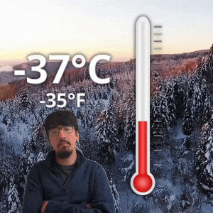 -37 °C