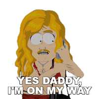 Leaving Now On My Way Sticker by South Park