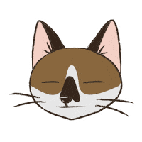 Cartoon Cat Sticker