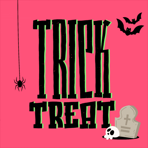 Trick Or Treat Art GIF