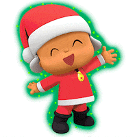 Happy Santa Claus Sticker