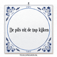 Tap Bier GIF by Tegelspreuken.nl
