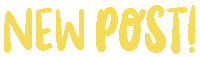 New Post Sticker