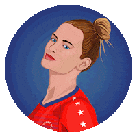 Womens Soccer Football Sticker by SportsManias