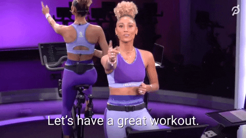 Ally Love GIF by Peloton