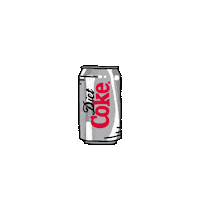 Diet Coke Drink Sticker by DISCARD