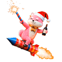 Christmas New Year Party Sticker by yonagunifiesta