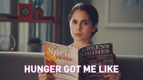 i'm hungry feed me GIF by Fiber One