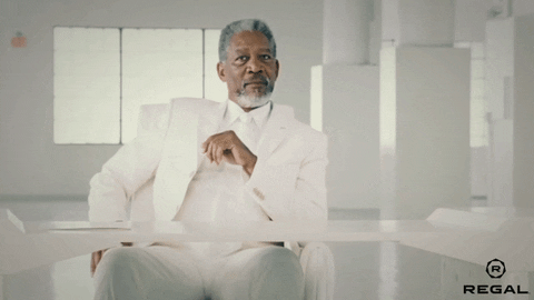 Morgan Freeman Wow GIF by Regal